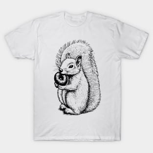 Doughnut Squirrel Pencil T-Shirt